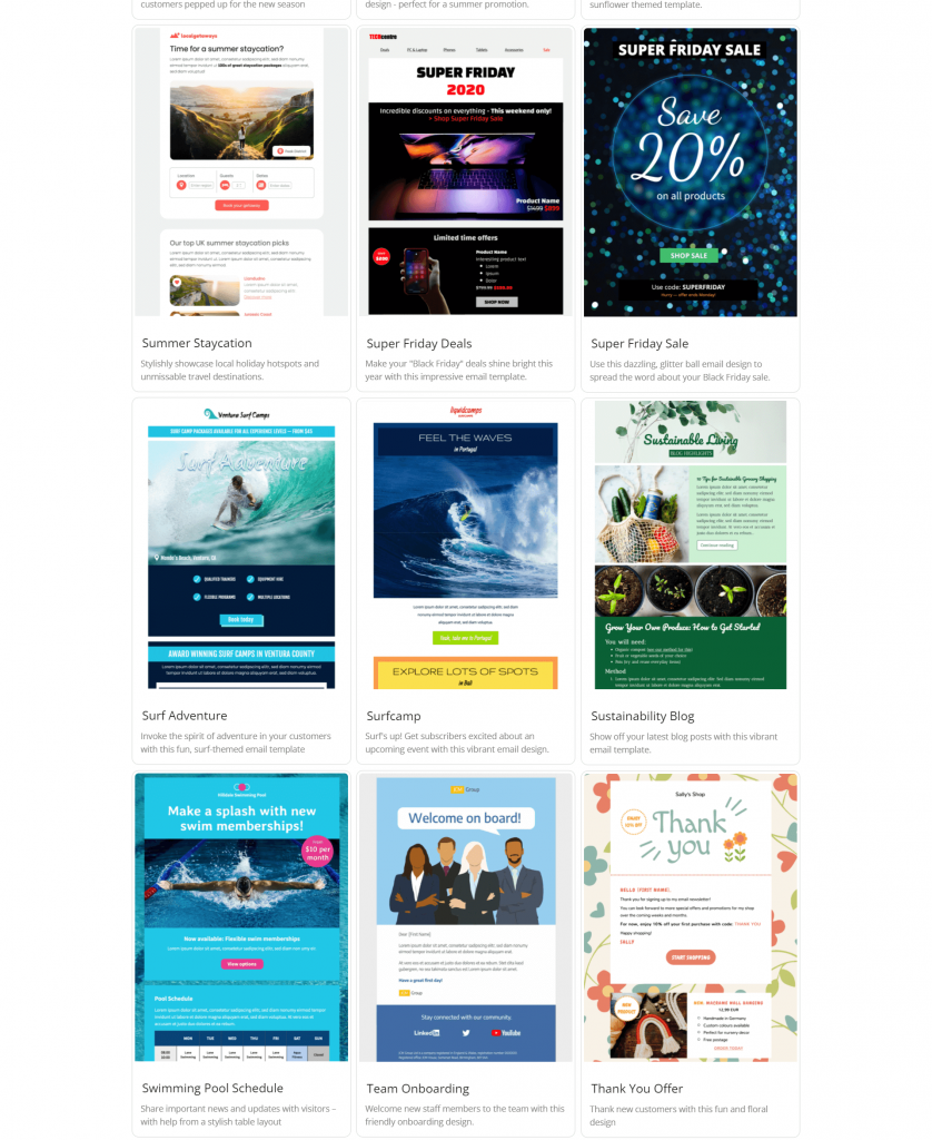 8 Excellent Outlook HTML Email Template Builders | ClickyDrip