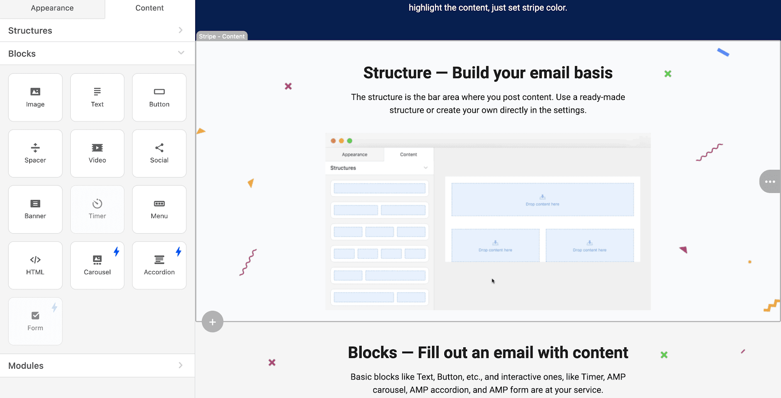 stripo email template editor 