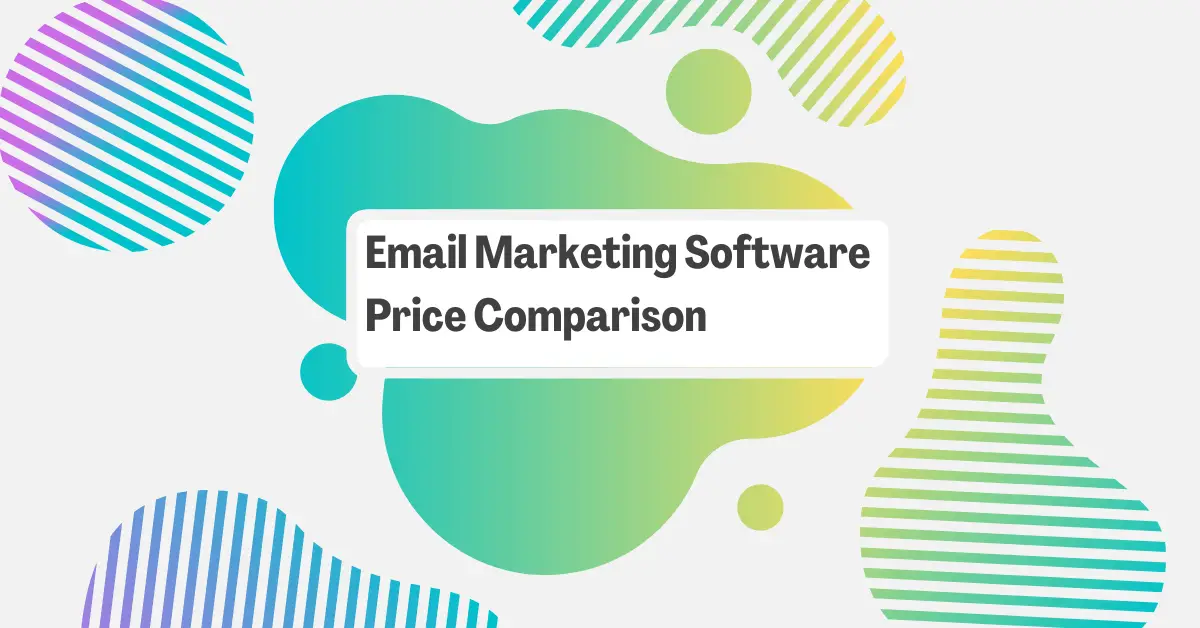 email marketing software comparison