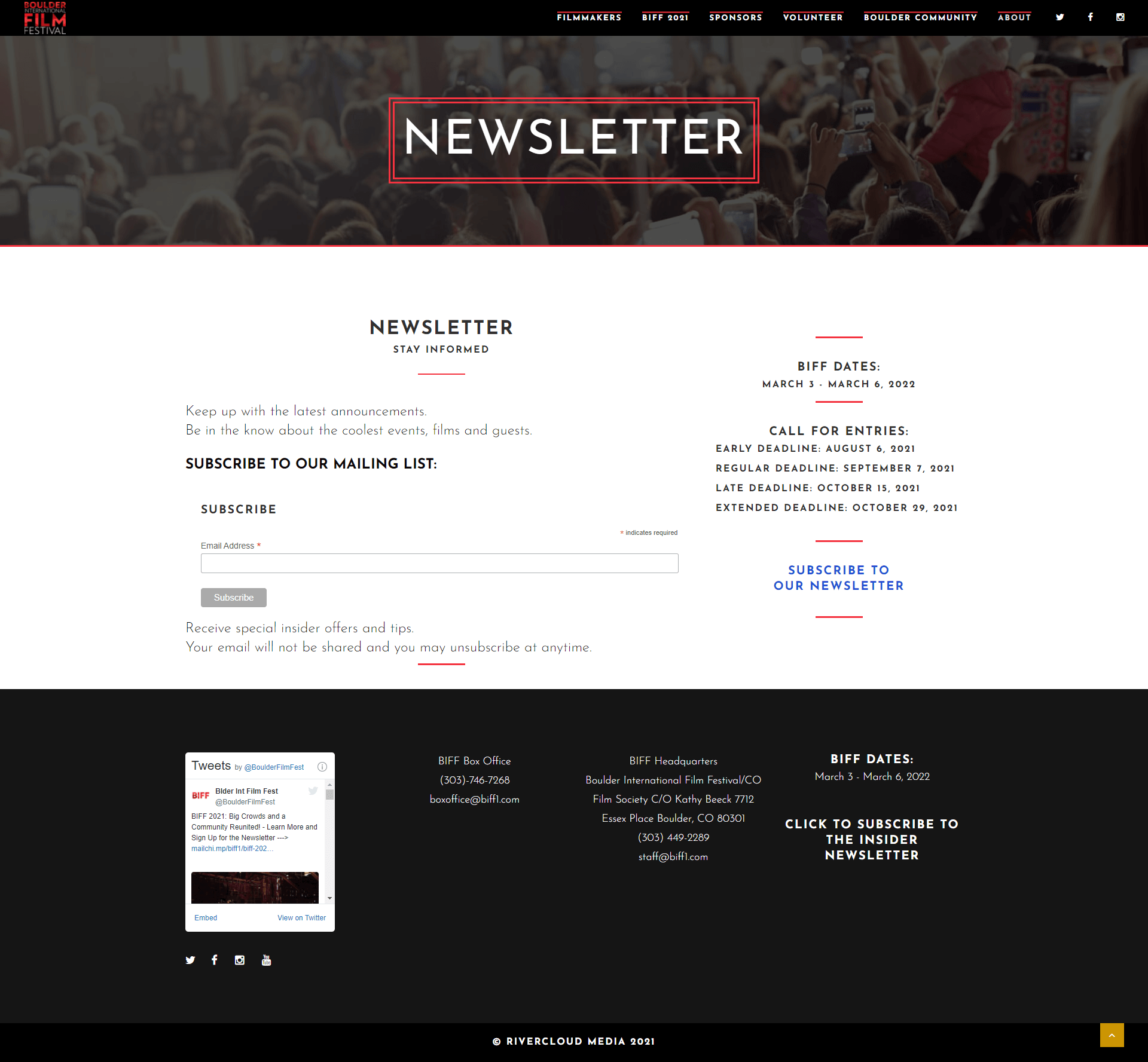 21 Newsletter Landing Page Examples For Inspiration ClickyDrip
