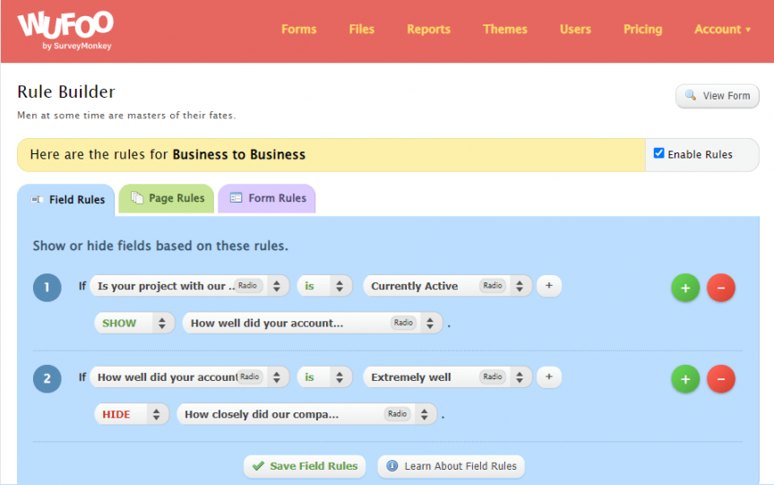 Wufoo vs Google Forms Which is Best?