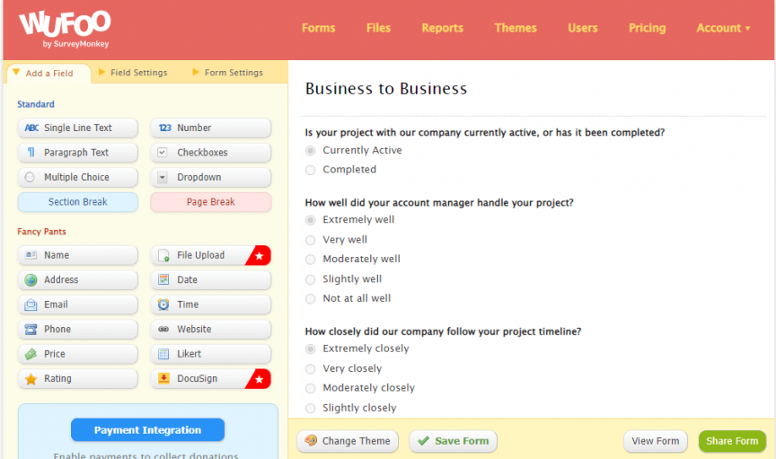 Wufoo vs Google Forms Which is Best?