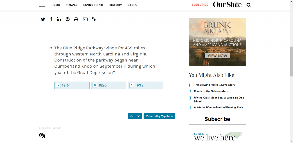 Unveiling 17 Typeform Examples | ClickyDrip