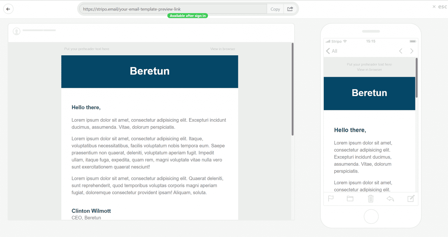 13 Simple HTML Email Templates (FREE) - ClickyDrip