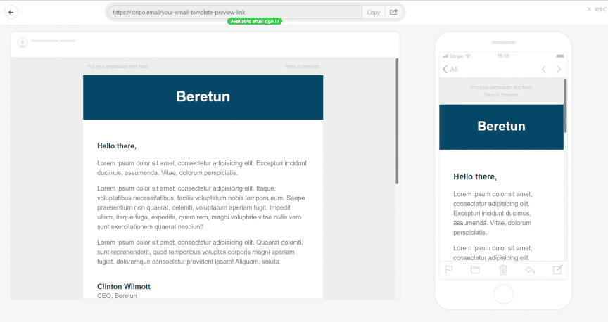 13 Simple HTML Email Templates (FREE) - ClickyDrip