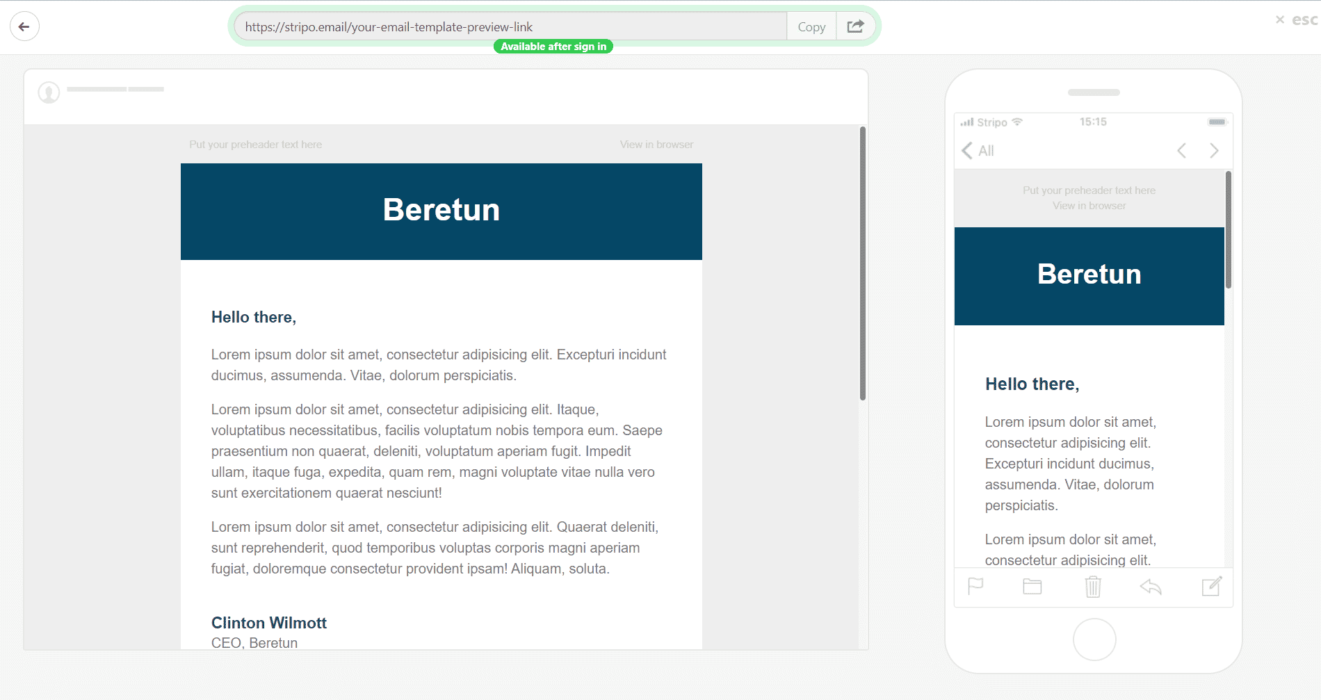 13 Simple HTML Email Templates (FREE) ClickyDrip
