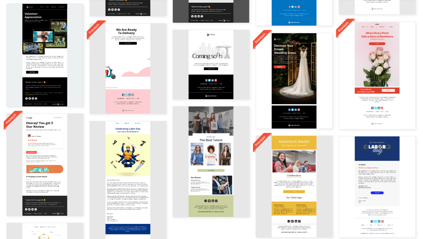 Best Free Email Template Builders (RANKED) - ClickyDrip