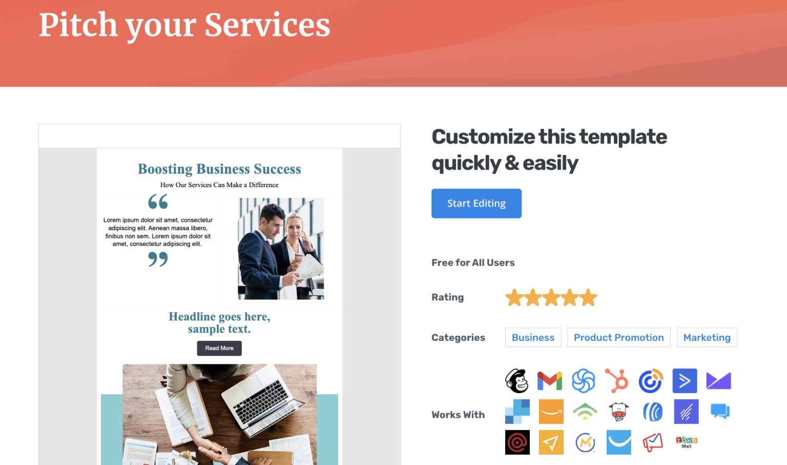 11 Business Email Templates (Free Download) - ClickyDrip